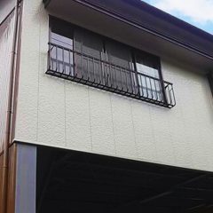 重県津市白山町K様　トタン外壁塗装、屋根塗装　鉄骨部分錆止め塗装